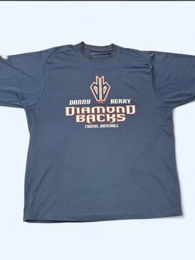 Diamondbacks Navy Short-Sleeve Crew Shirt
